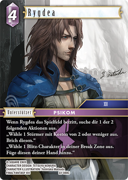 Final Fantasy Opus 22-088 C Rygdea Blitz