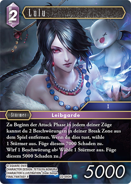 Final Fantasy Opus 22-090 H Lulu Blitz