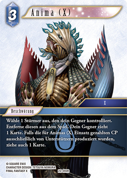 Final Fantasy Opus 22-093 R Anima (X) Wasser