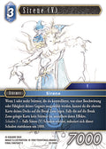Final Fantasy Opus 22-098 H Sirene (V) Wasser