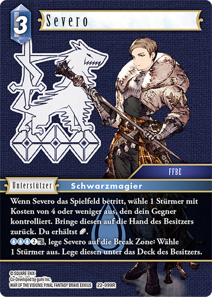Final Fantasy Opus 22-099 R Severo Wasser