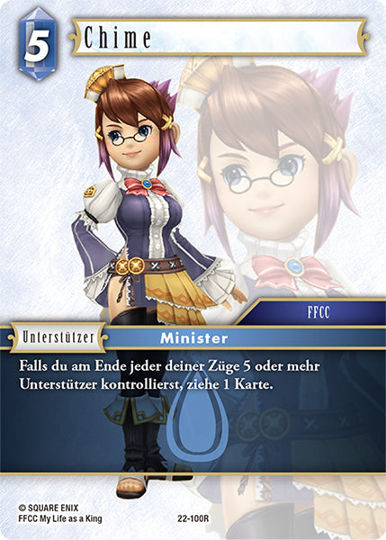 Final Fantasy Opus 22-100 R Chime Wasser
