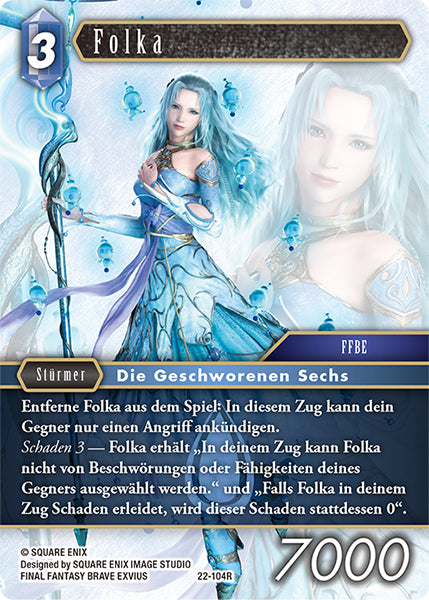 Final Fantasy Opus 22-104 R Folka Wasser