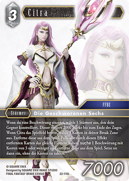 Final Fantasy Opus 22-110 L Citra Licht