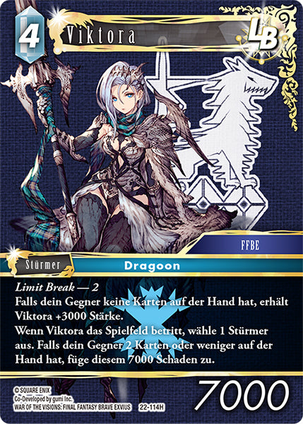 Final Fantasy Opus 22-114 H Viktora LB Eis