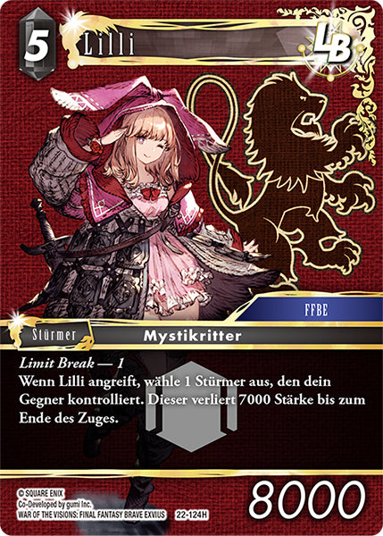 Final Fantasy Opus 22-124 H Lilli LB Dunkelheit