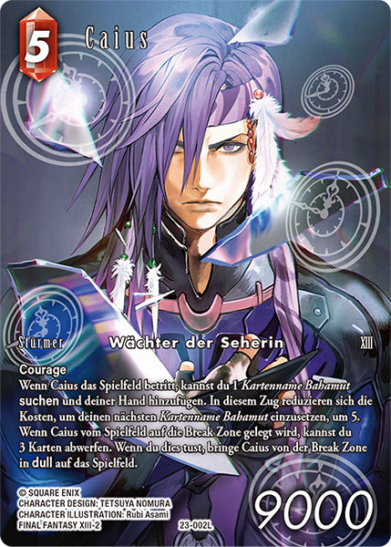 Final Fantasy Opus 23-002 L Caius Feuer