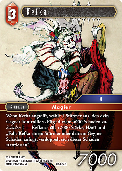 Final Fantasy Opus 23-004 R Kefka Feuer