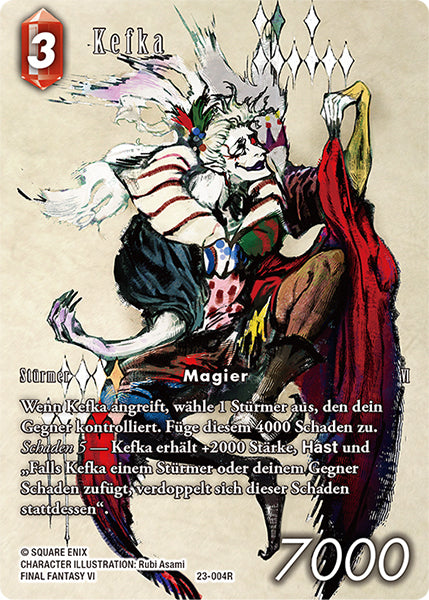 Final Fantasy Opus 23-004 R Kefka Feuer