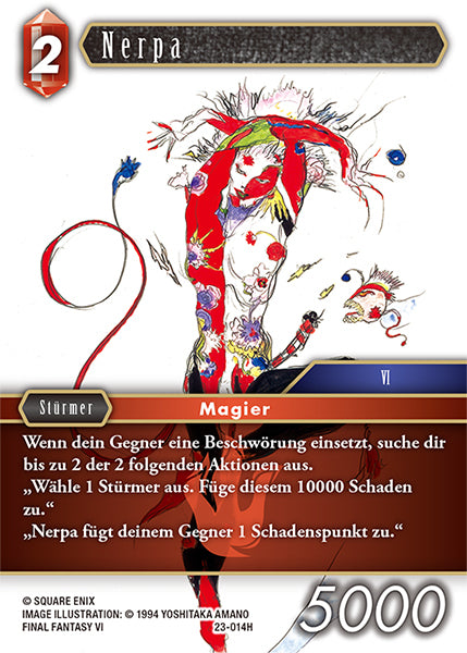 Final Fantasy Opus 23-014 H Nerpa Feuer