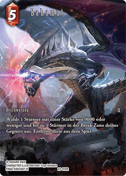 Final Fantasy Opus 23-016 R Bahamut Feuer