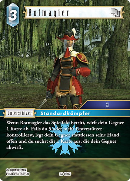 Final Fantasy Opus 23-020 C Rotmagier Eis