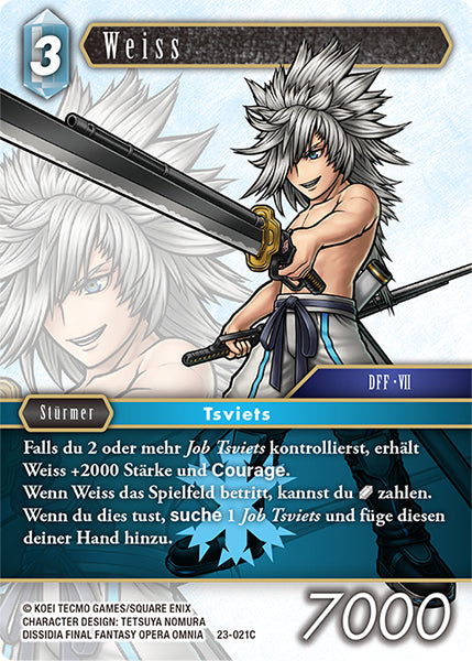 Final Fantasy Opus 23-021 C Weiss Eis