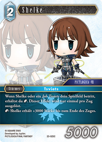Final Fantasy Opus 23-025 C Shelke Eis