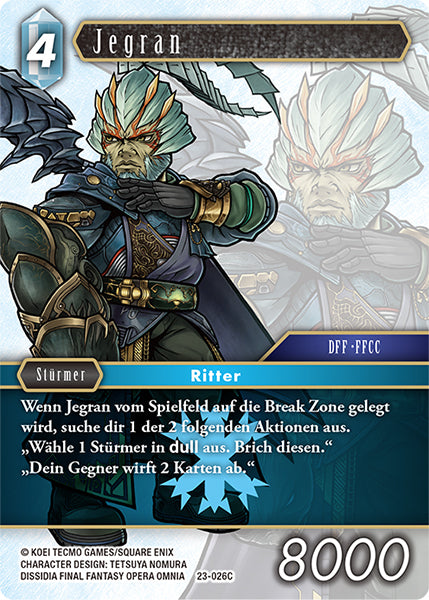 Final Fantasy Opus 23-026 C Jegran Eis