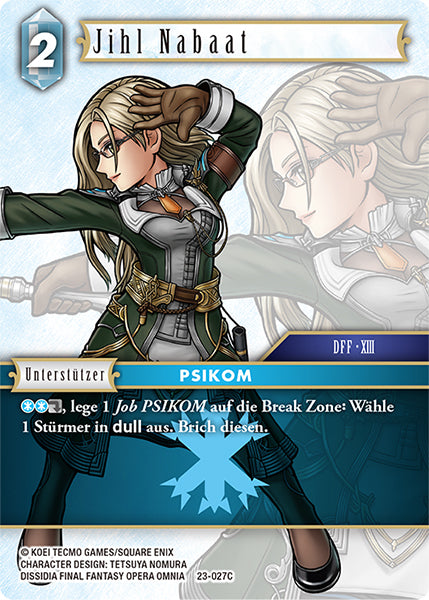 Final Fantasy Opus 23-027 C Jihl Nabaat Eis