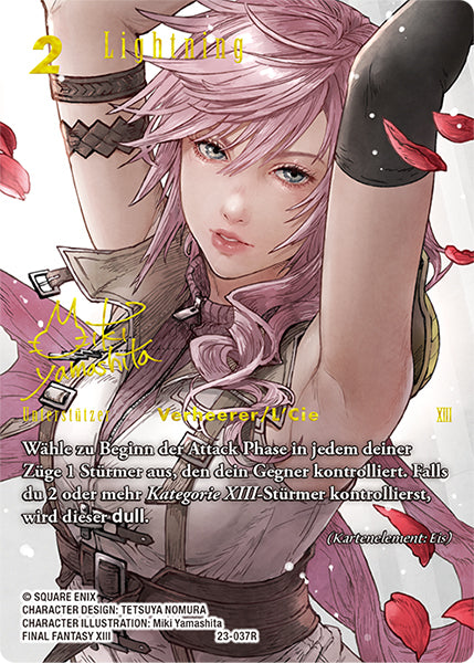 Final Fantasy Opus 23-037 R Lightning Eis