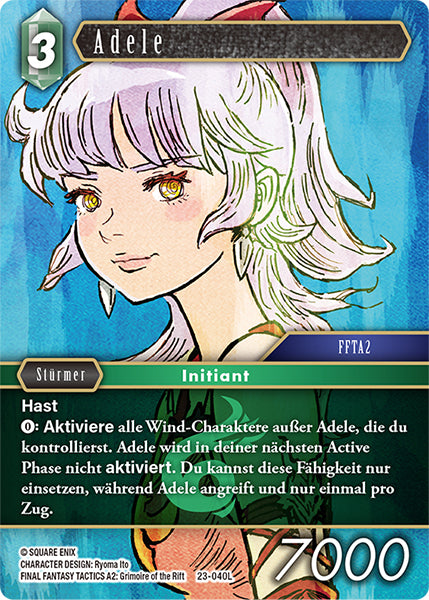 Final Fantasy Opus 23-040 L Adele Wind