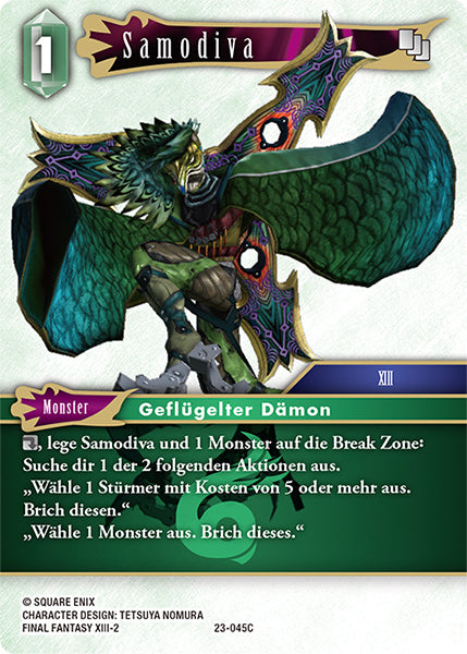 Final Fantasy Opus 23-045 C Samodiva Wind