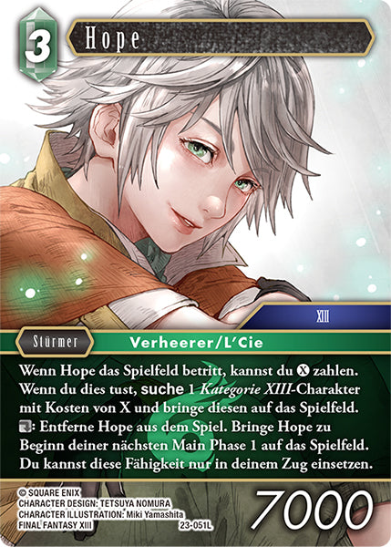 Final Fantasy Opus 23-051 L Hope Wind