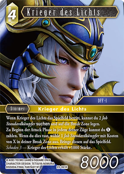 Final Fantasy Opus 23-061 H Krieger des Lichts Erde
