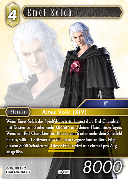 Final Fantasy Opus 23-062 H Emet-Selch Erde