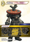 Final Fantasy Opus 23-064 R Golem Erde