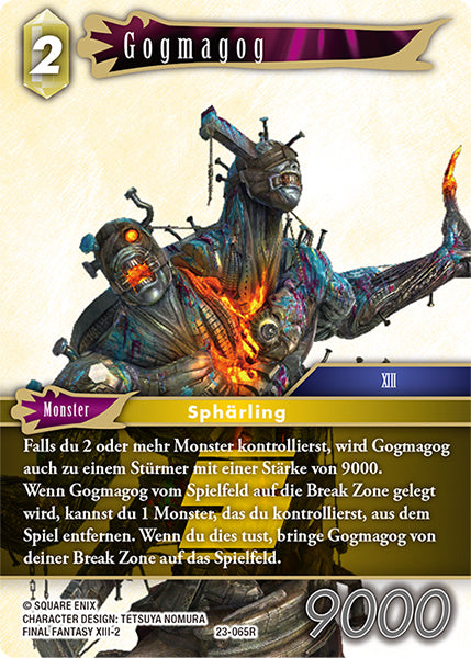 Final Fantasy Opus 23-065 R Gogmagog Erde
