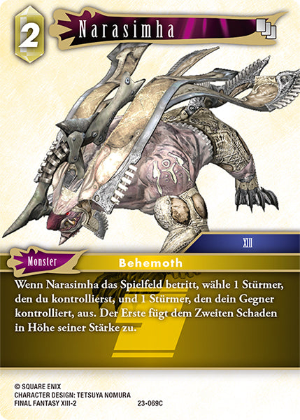 Final Fantasy Opus 23-069 C Narashima Erde