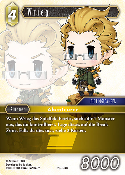 Final Fantasy Opus 23-074 C Wrieg Erde