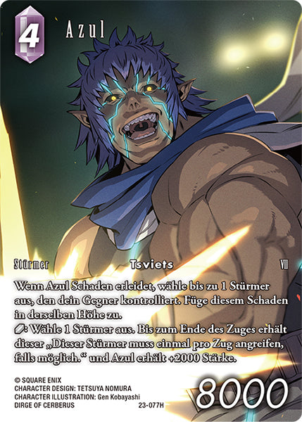 Final Fantasy Opus 23-077 H Azul Blitz