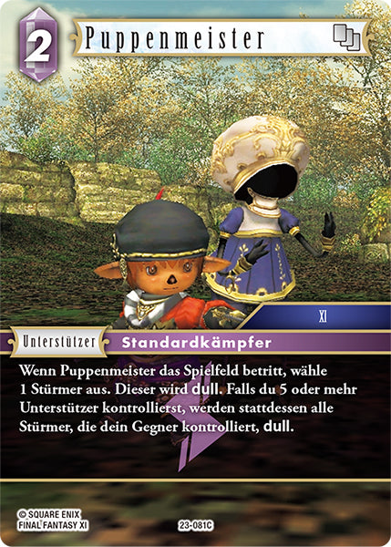 Final Fantasy Opus 23-081 C Puppenmeister Blitz
