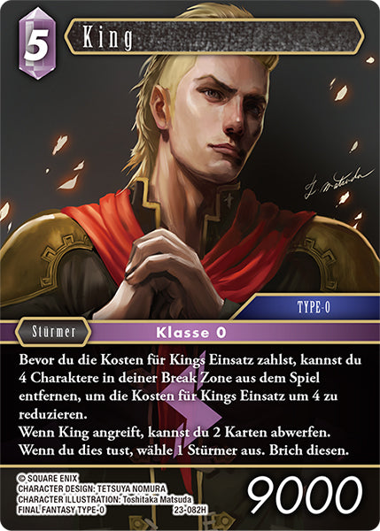 Final Fantasy Opus 23-082 H King Blitz