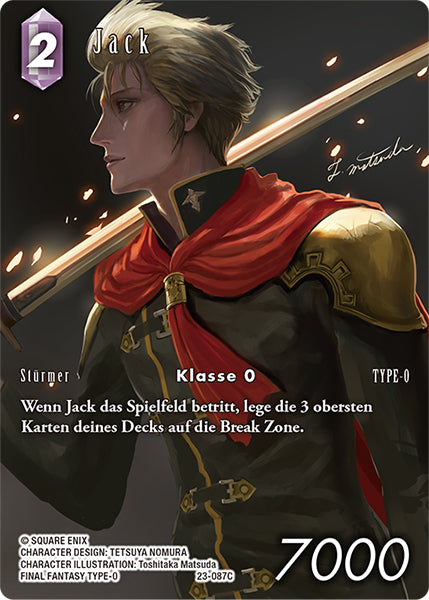 Final Fantasy Opus 23-087 C Jack Blitz
