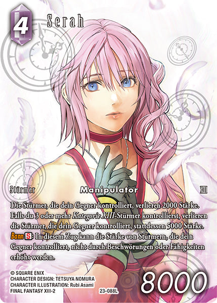 Final Fantasy Opus 23-088 L Serah Blitz