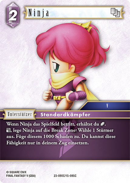 Final Fantasy Opus 23-090 C Ninja Blitz