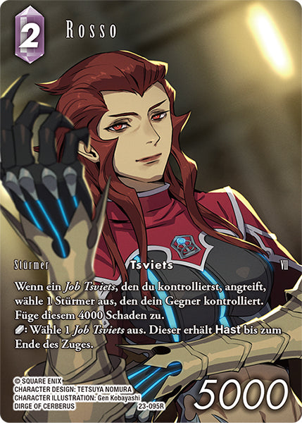 Final Fantasy Opus 23-095 R Rosso Blitz
