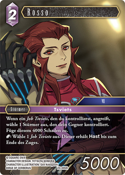 Final Fantasy Opus 23-095 R Rosso Blitz
