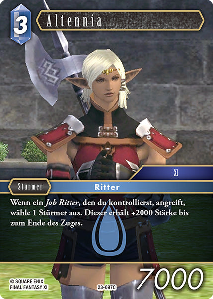 Final Fantasy Opus 23-097 C Altennia Wasser