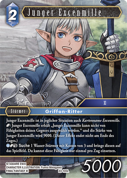 Final Fantasy Opus 23-100 L Junger Excenmille Wasser