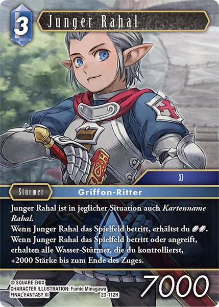 Final Fantasy Opus 23-112 H Junger Rahal Wasser