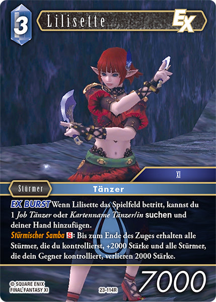 Final Fantasy Opus 23-114 R Lilisette Wasser