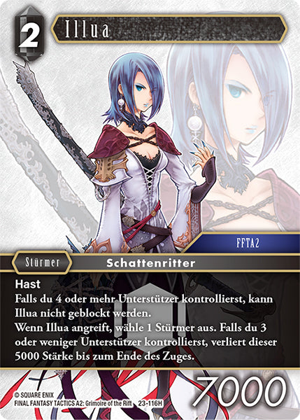 Final Fantasy Opus 23-116 H Illua Dunkel