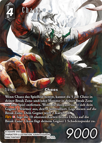 Final Fantasy Opus 23-117 L Chaos Dunkel