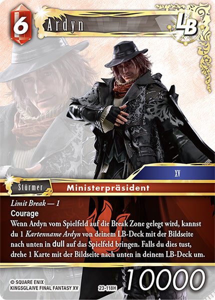 Final Fantasy Opus 23-118 H Ardyn LB Feuer