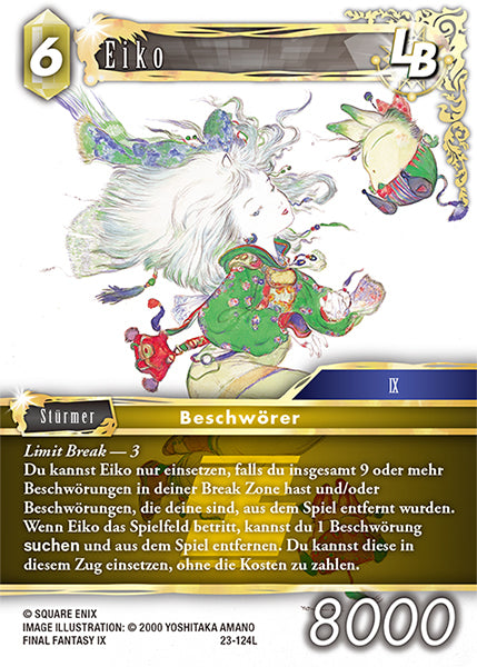 Final Fantasy Opus 23-124 L Eiko LB Erde