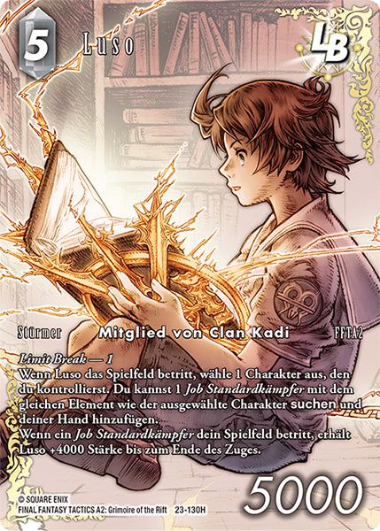 Final Fantasy Opus 23-130 H Luso LB Licht