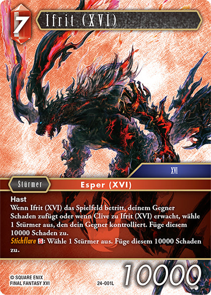Final Fantasy Opus 24-001 L Ifrit (XVI) Feuer