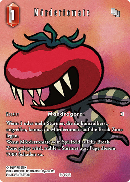 Final Fantasy Opus 24-004 R Mördertomate Feuer