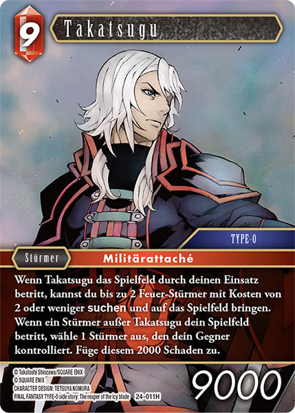 Final Fantasy Opus 24-011 H Takatsugu Feuer